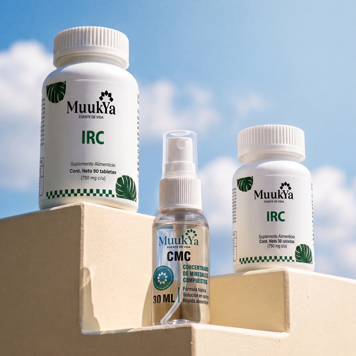 Cuidado Inicial MAX — IRC 90 + IRC 30 + CMC 30 ml