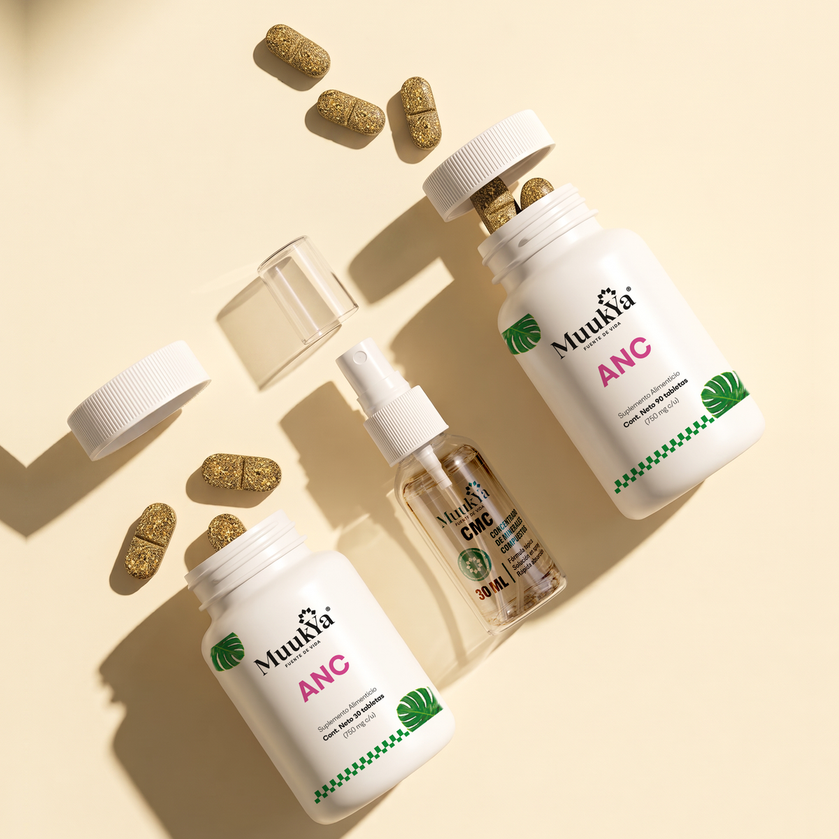 Kit Cuidado Inicial ANC — ANC 90 + ANC 30 + CMC 30 ml